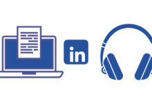 linkedin newsletters and audio events