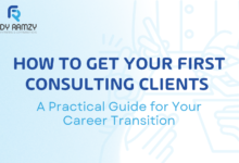 How to get your first consulting clients during a career transition using LinkedIn personal branding and a sustainable consultant mindset