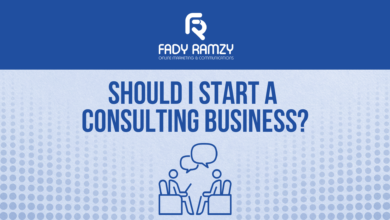 Should I Start a Consulting Business? Go Through These 6 Productive Points first! Fady Ramzy